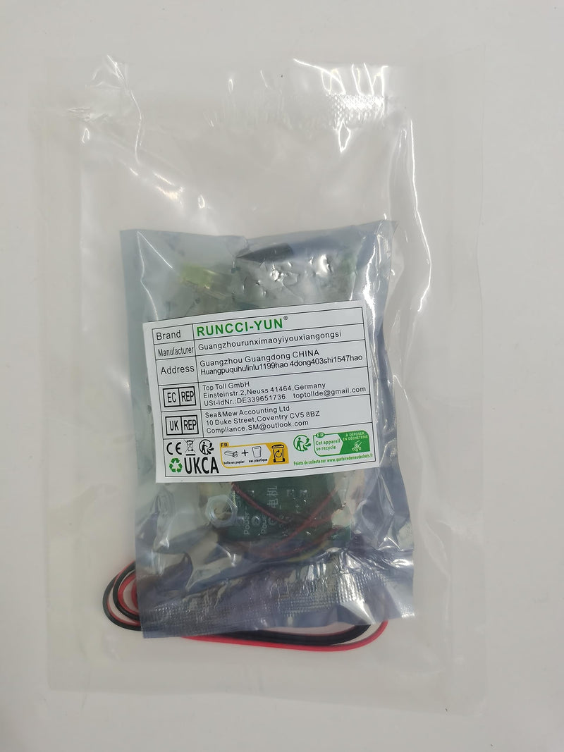RUNCCI-YUN 6V 12V 24V DC 3A PWM Motor Speed Controller, DC Motor Controller, Reversible PWM Controller 12V 24V Forward Reverse Switch
