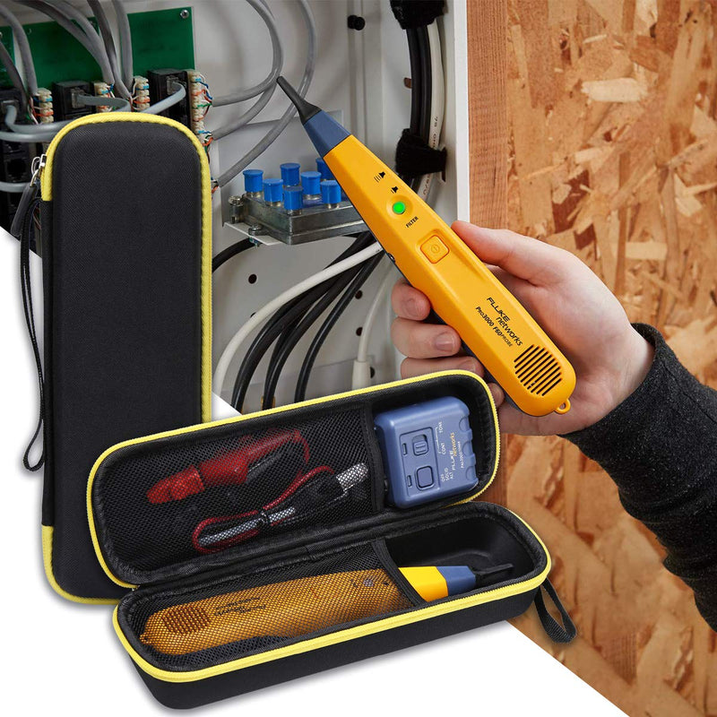 Aproca Hard Travel Storage Carrying Case for Fluke Networks PRO3000F60-KIT Tone and Probe