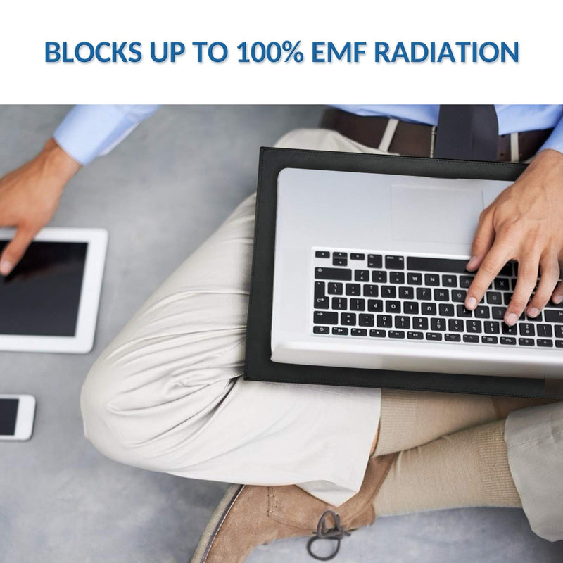 EMF Protection Laptop Pad, NEWBEAU Radiation Blocking Computer Pad, Heat Shielding Laptop Pad Protect Our Body from EMF, Radiation, Fits Laptops, Notebooks, Tablets12IN 16IN B 12IN*16IN