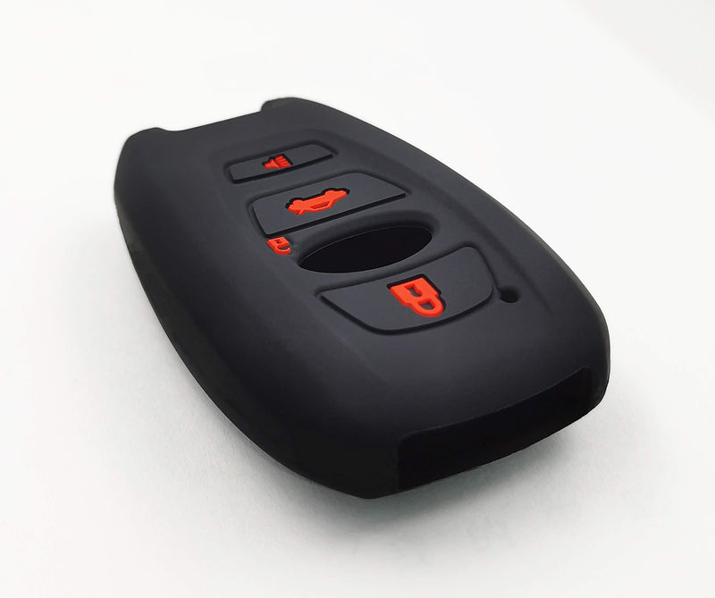 REPROTECTING Silicone Rubber Key Fob Cover Compatible with 2014-2021 Subaru Ascent BRZ Crosstrek Forester Impreza Legacy Outback WRX WRX STI XV Crosstrek YQ14AHC 1551A-14AHC 88835-CA310 HYQ14AHK
