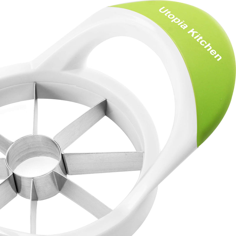 Utopia Kitchen Apple Slicer - Corer - Divider - Cutter - Wedger Tool Green