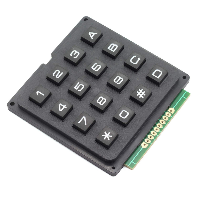 Tegg 1PC 4x4 Keypad MCU Boar Matrix Array Switch Tactile Keypad 16 Button for Arduino