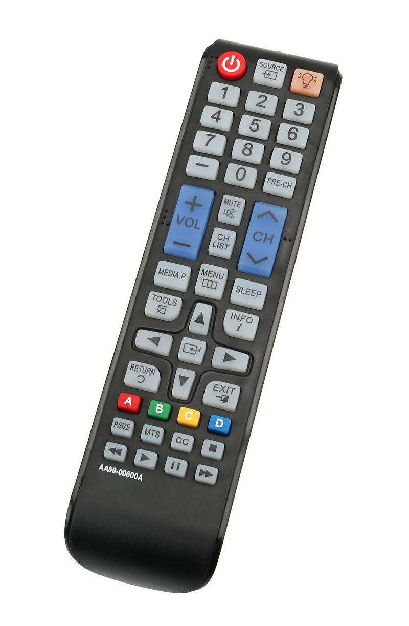 AA59-00600A Replaced Remote fit for Samsung TV UN22F5000 UN32F5000 UN40F5000 UN46F5000 UN50F5000 UN40EH6000 UN40EH6050 UN46EH6000 UN46EH6050 UN50EH6000 UN50EH6050 UN55EH6000 UN55EH6050 UN60EH6000