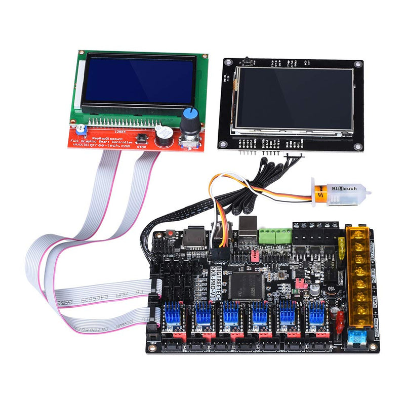 BIGTREETECH SKR Pro v1.2 32-bit Motherboard high-Frequency 3D Printer Control Board, Support TMC5160, TMC2208, TMC2130, TFT28, TFT32, TFT35, 12864LCD ect.