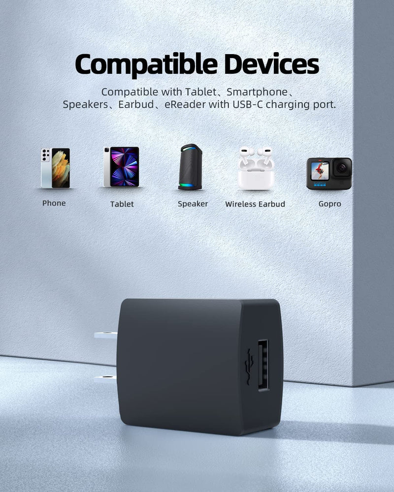 Type C UL Listed AC Charger Fit for Asus Zenpad Z8 Z8s ZT581KL ZT582KL Z10 ZT500KL, Zenpad 3S 10 Z500M Z500KL Z301MF Z301MFL, Zenpad S 8.0 Z580CA Z581KL, A006 Tablet Power Supply Adapter Cord