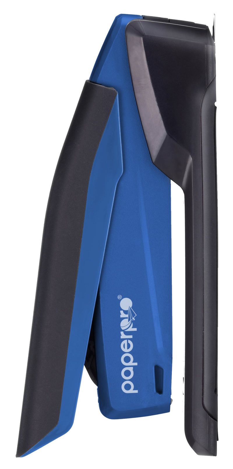 Bostitch Office InPower Spring-Powered Desktop Stapler, Blue (1122) Plastic-Full Strip