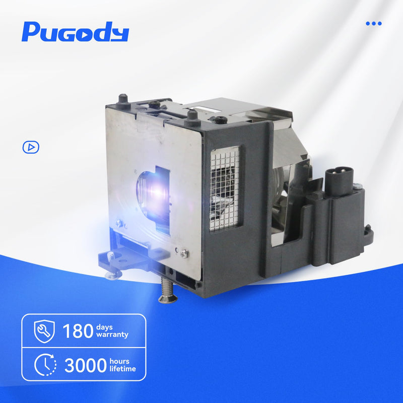 Pugody AN-XR10L2 Quality Replacement Projector Lamp Bulb for Sharp PG-MB50XL PG-MB50X-L DT-510 XR-10S0L XR-10SL XR-10XL XR-10X-L XR-11XCL XR-11XC-L with Housing