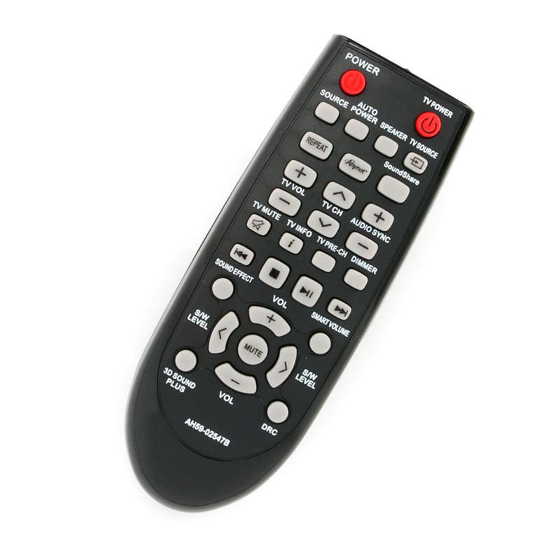 New AH59-02547B Soundbar Remote Control Replacement fit for Samsung Sound Bar AH68-02644D-00 HW-F450 HW-F450ZA HW-FM45 HW-FM45C PS-WF450 HWF450 HWF450ZA HWFM45 HWFM45C PSWF450 AH6802644D00 HW-F450/ZA