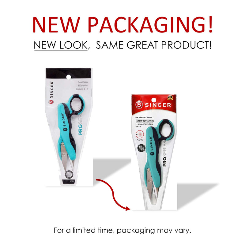 SINGER 00564 ProSeries Thread Snips, 5-Inch,Teal 1