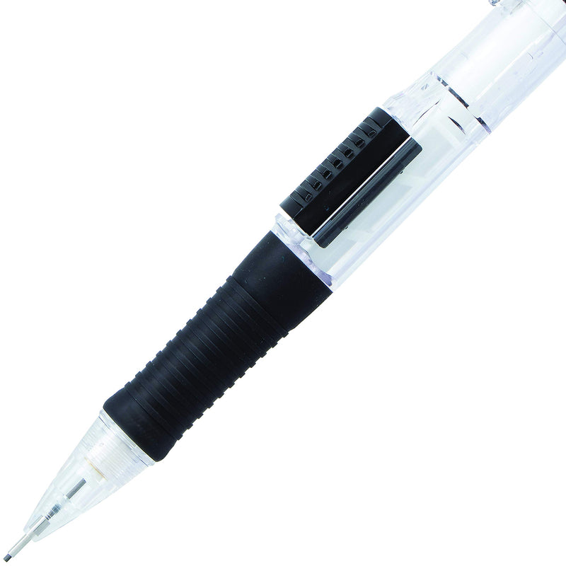 Pentel QUICK CLICK Mechanical Pencil (0.7mm), Black Barrel, Box of 12 Pencils (PD217A) 0.7mm 12 Pack