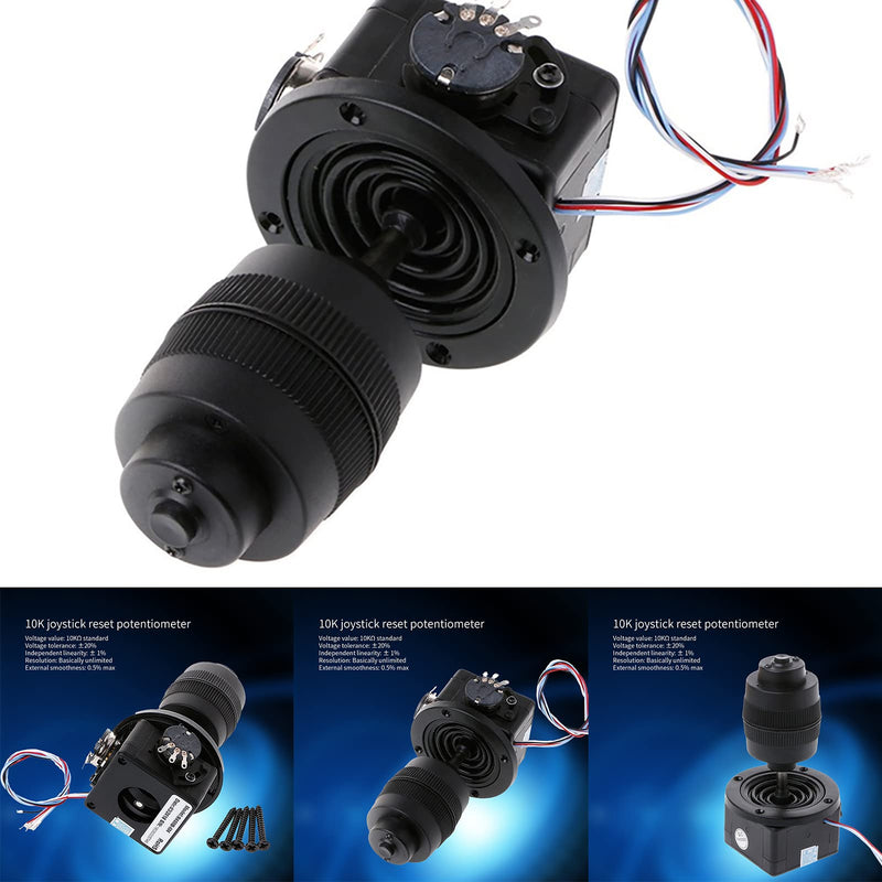 Uadme 10K Joystick, JH-D400X-R4 10K Joystick Reset Potentiometer Button Controller for Mobile Photography System Industrial and Scientific Instruments