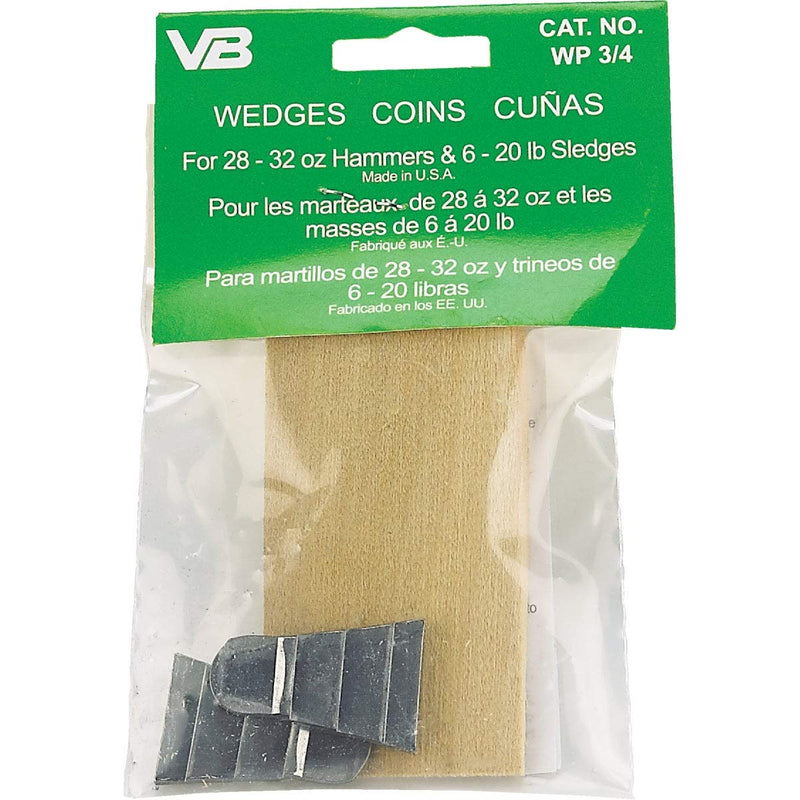 V & B Mfg. Co. 89003 Wood And Steel Handle Wedge