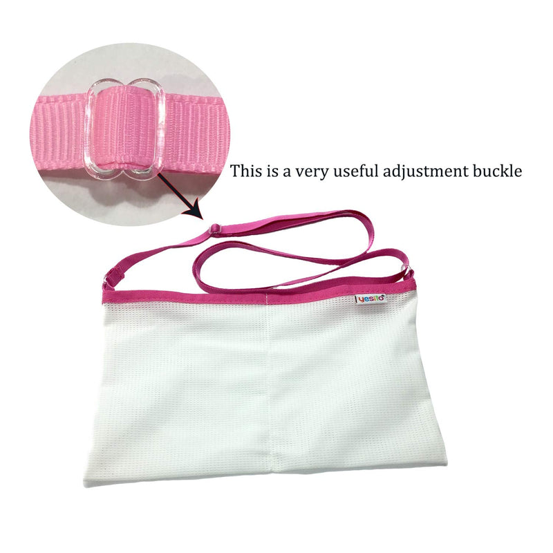 Yesito Mastectomy drainage pouch and Shower pouch for Post Mastectomy Support (white)