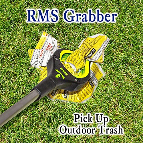 2-Pack 32 Inch Extra Long Grabber Reacher with Rotating Jaw - Mobility Aid Reaching Assist Tool (Yellow) Yellow