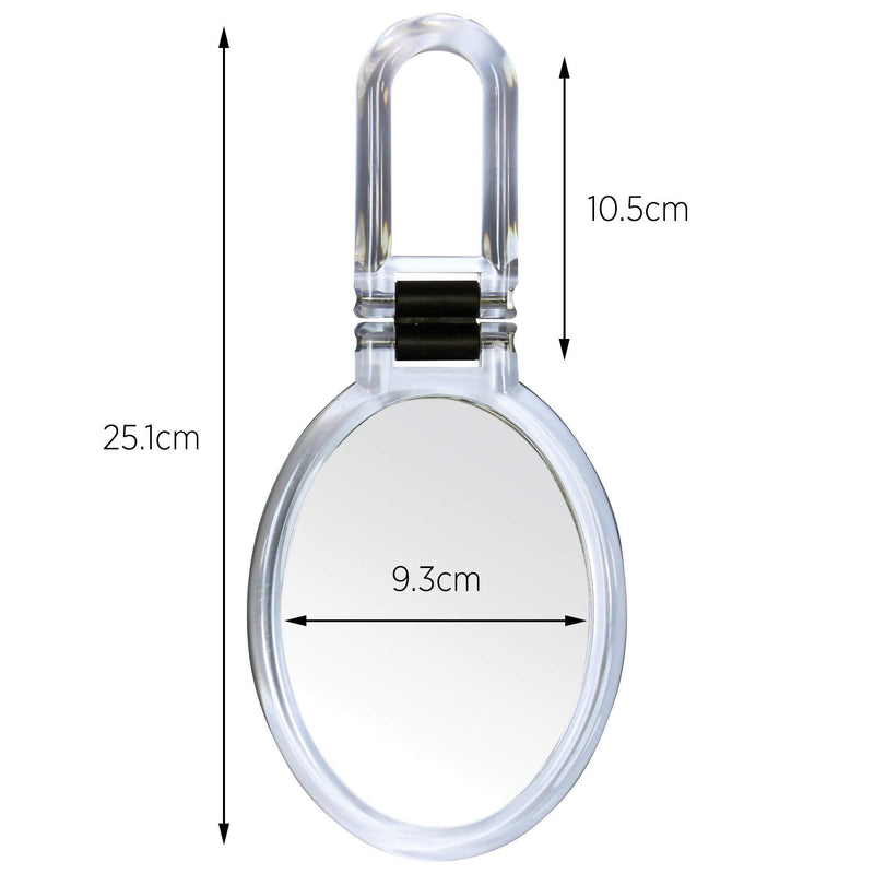 Danielle Magnification Folding Makeup Mirror Acrylic 7X