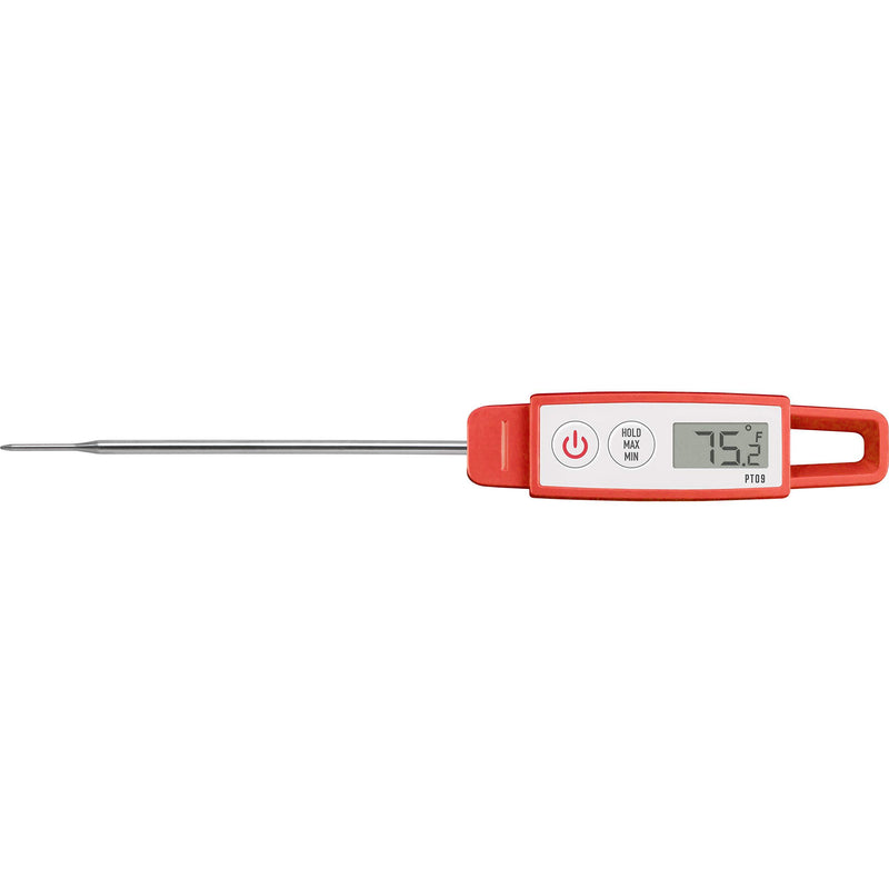 Lavatools PT09 4.5" Commercial Grade Digital Instant Read Meat Thermometer for Kitchen, Food Cooking, Grill, BBQ, Smoker, Candy, Home Brewing, and Oil Deep Frying Chipotle Regular