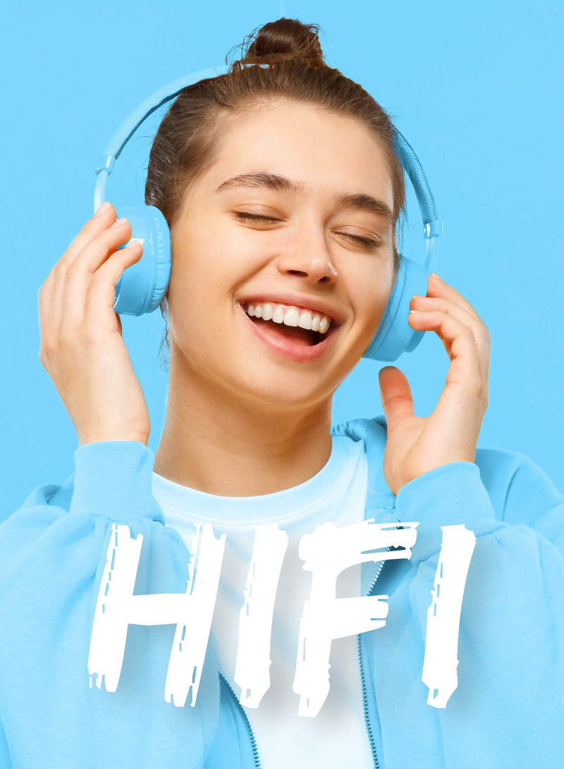 32GB MP3 Player with Bluetooth 5.0, AGPTEK 2.4" Curved Screen Portable Music Player with Speaker Lossless Sound with FM Radio, Voice Recorder, Supports up to 128GB, Blue