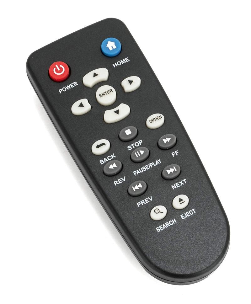 New Replaced Remote Control Fit for WD Western Digital WD TV 1tb 2tb 3tb Live TV Plus Mini HD Hub Media Player