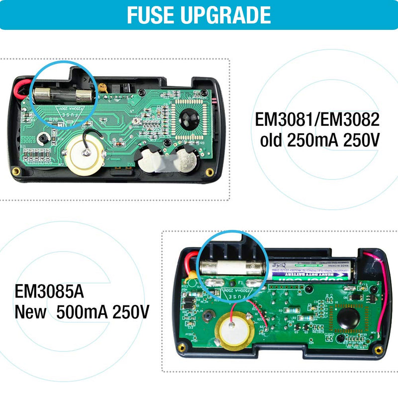 allsun em3085a 3 3/4 Digits Auto Ranging Pocket Digital Multimeter Mini Electrical Mete AC/DC Ohm Volt Amp Capacitance Frequency Diode Continuity LCD Home Measuring Tool Autoranging
