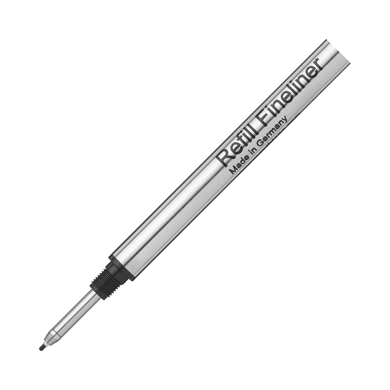 Montblanc Fineliner Refills (M) Mystery Black 110149 – Pen Refills for Fineliner and Rollerball Pens by Montblanc – 2 x Fiber Tip Pen Refill M