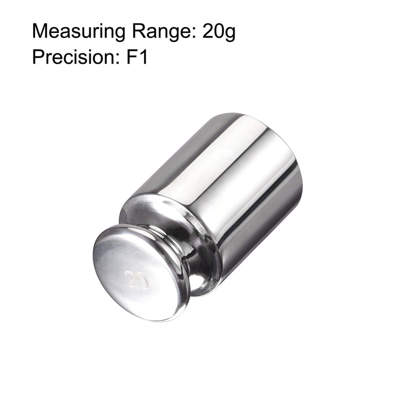 uxcell Gram Calibration Weight 20g F1 Precision Stainless Steel for Digital Balance Scale