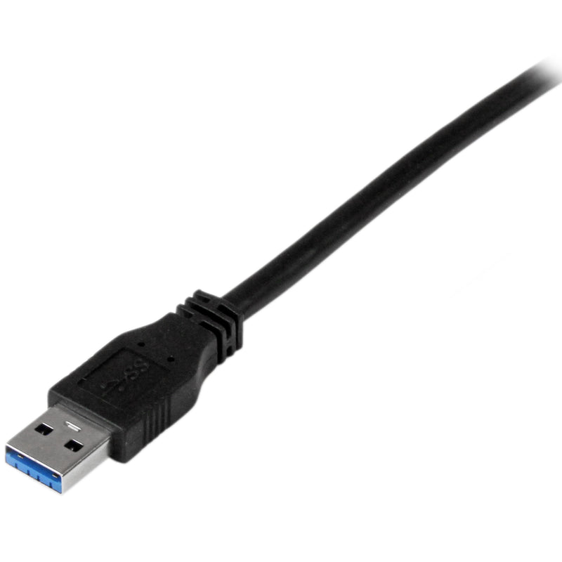 StarTech.com 1m 3 ft Certified SuperSpeed USB 3.0 A to B Cable Cord - USB 3 Cable - 1x USB 3.0 A (M), 1x USB 3.0 B (M) - 1 meter, Black (USB3CAB1M) 3 feet