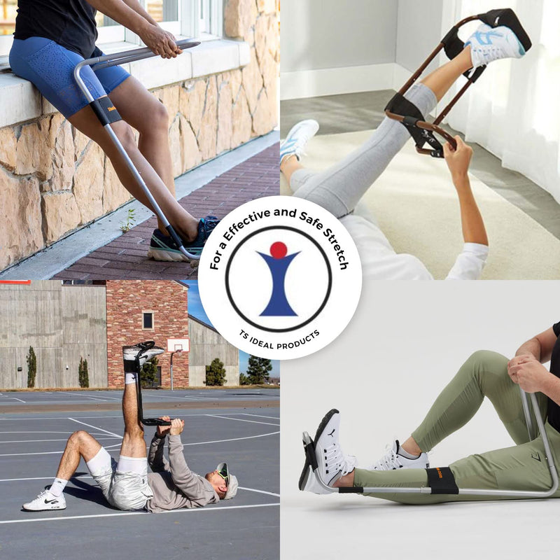 IdealStretch Original Hamstring Stretcher Device - Hamstring & Calf Stretcher Reduces Pain & Provides Deep Knee Stretch Basic Unit
