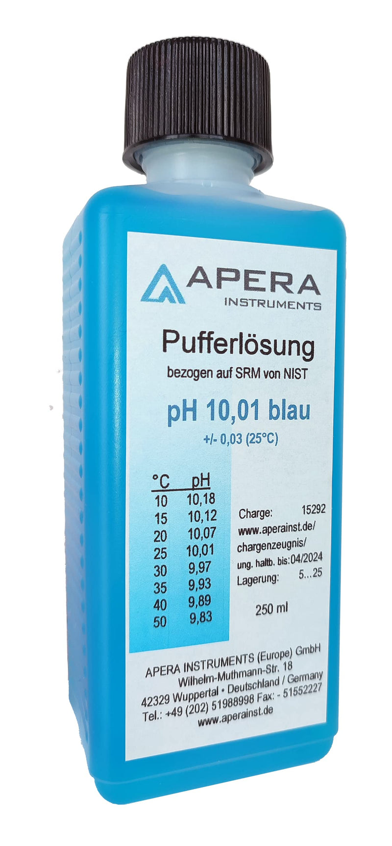Apera Instruments pH calibration solution 10.01 (250ml)