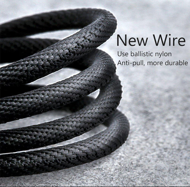 AICase Charging Cable, Smart LED Auto Disconnect Nylon Braided Sync Charge USB to Charging Cable for Phone X,8, 8 Plus, 7 Plus,Pad Pod