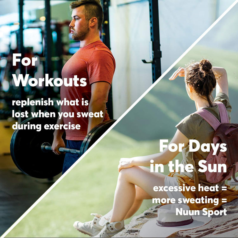 Nuun Sport: Electrolyte Drink Tablets, Variety Pack, (60 Servings), 10 Count (Pack of 6) Variety Mixed Box 10 Count (Pack of 6)