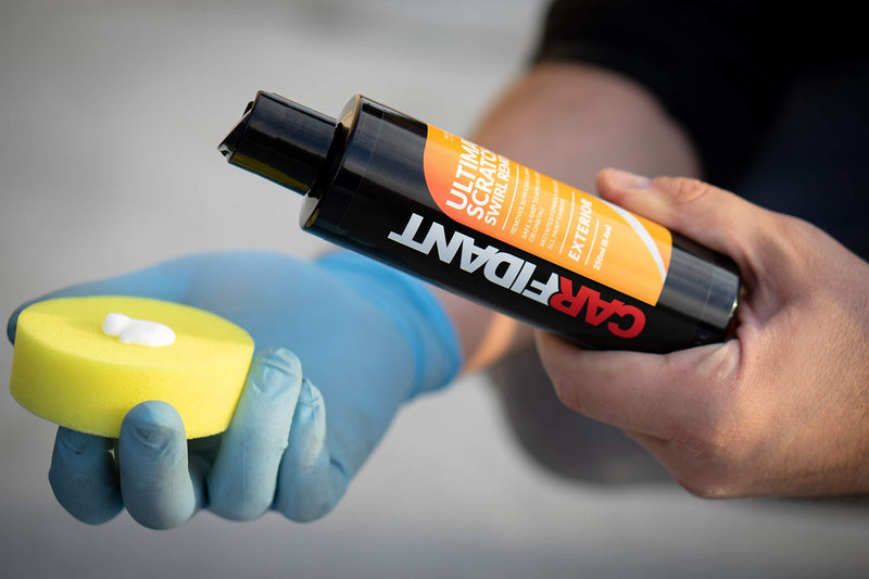 Carfidant Scratch and Swirl Remover - Ultimate Car Scratch Remover - Polish & Paint Restorer - Easily Repair Paint Scratches, Scratches, Water Spots! Car Buffer Kit 250ml