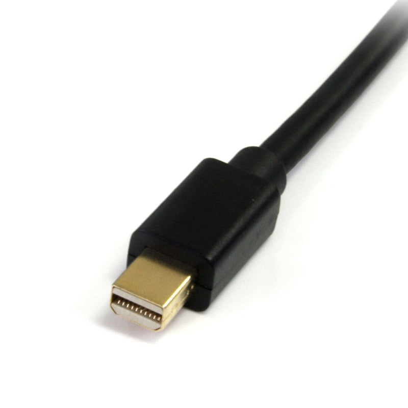 StarTech.com 3 ft Mini DisplayPort to DisplayPort 1.2 Adapter Cable M/M - DisplayPort 4k with HBR2 support - 3 feet Mini DP to DP Cable (MDP2DPMM3),Black