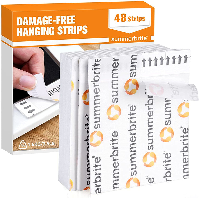 Command Picture Hanging Strips Value Pack, Medium 48-Pairs (17204-12ES)