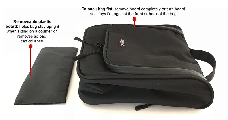 WAYFARER SUPPLY Toiletry Bag, Black