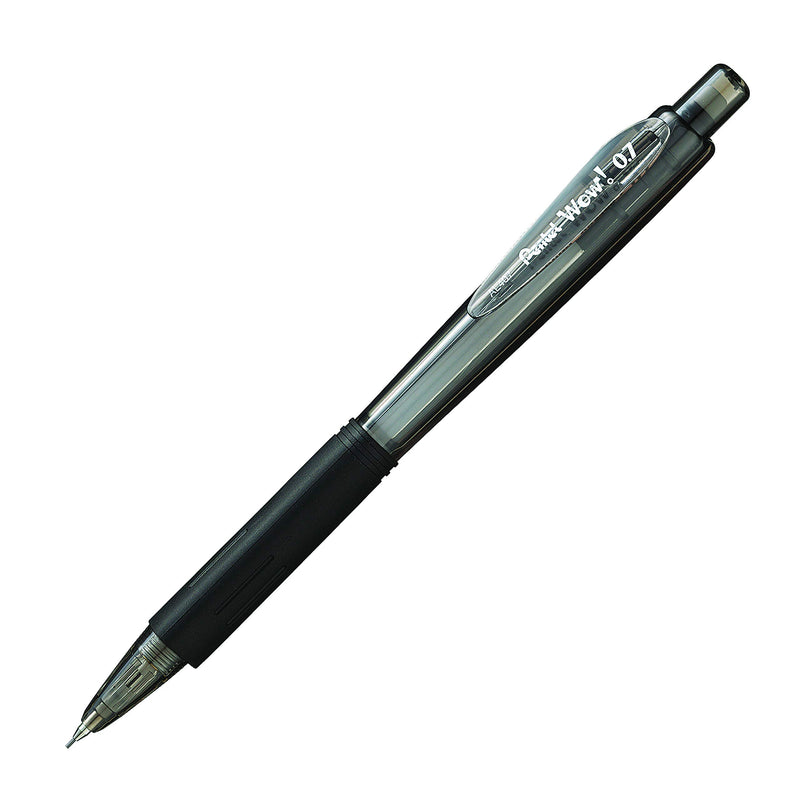 Pentel 0.7mm Wow Mechanical Pencil with Black Barrel, Box of 12 (AL407A)