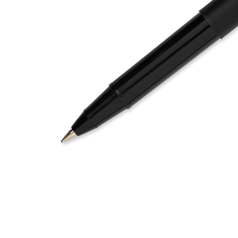 uni-ball ONYX Rollerball Pen, Micro Point (0.5mm), Black, 12 Count