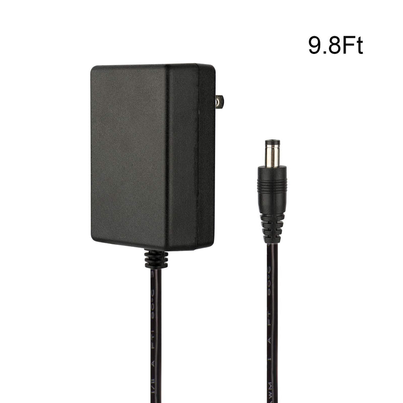 EC Power AD 9.8 Ft 12V 1A Power Supply AC Adapter for Yamaha PSR, YPG, YPT, DGX, DD, EZ and P Digital Piano and Portable Keyboard Series (PA130 PA150 PSR-E403 and Below YPT-400 and Below EZ-200 EZ-AG)