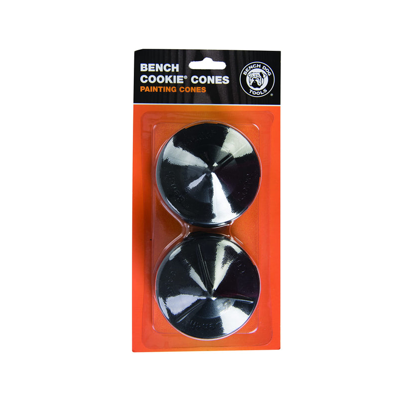 Bench Dog Tools 695451 Pointed attachments for the “bench Cookie®” workpiece supports, pack of 4, black 1