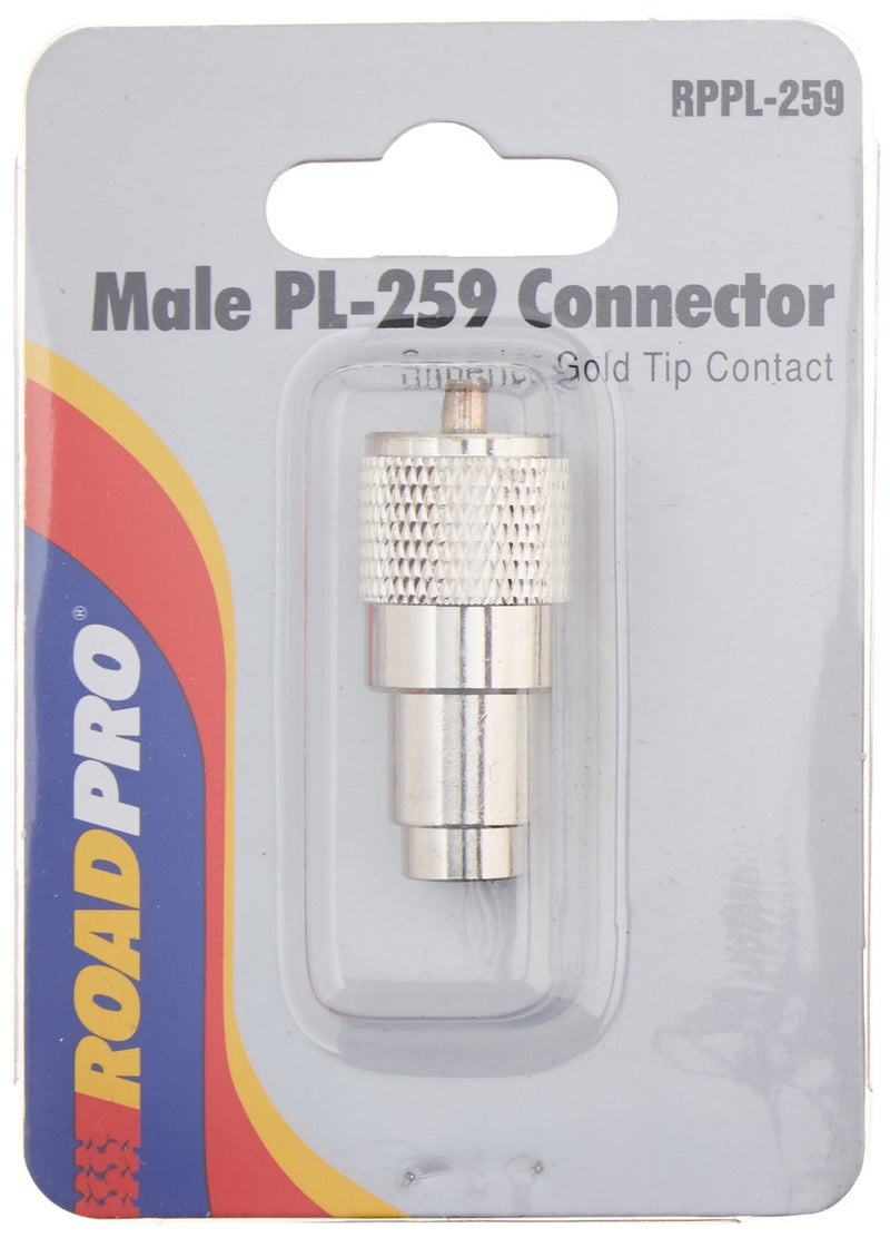 RoadPro RPPL-259 Male PL-259 Coax Cable Connector