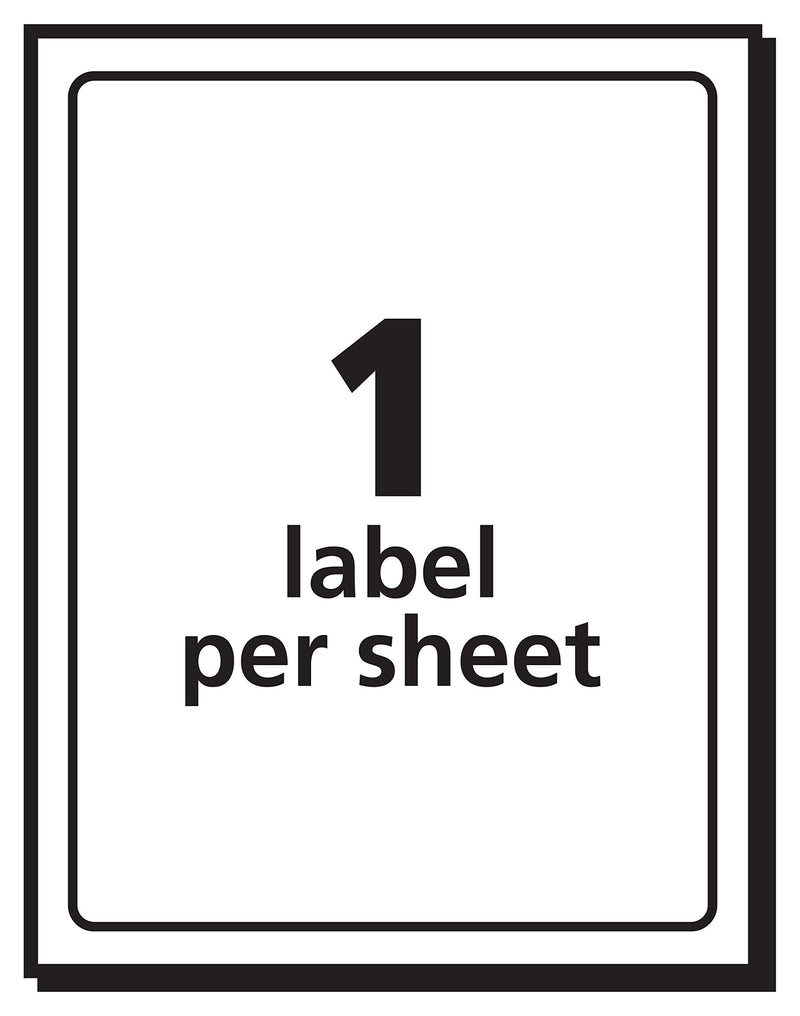 Avery Shipping Labels for Laser Printers, TrueBlock Technology, Permanent Adhesive, 4" x 6", 20 labels (Pack of 6)