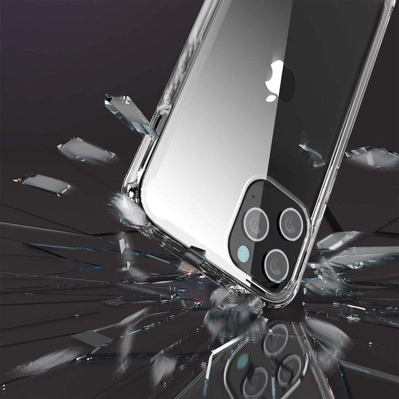 Temdan Slim Case Designed for iPhone 12 Case/Designed for iPhone 12 Pro Case -Transparent