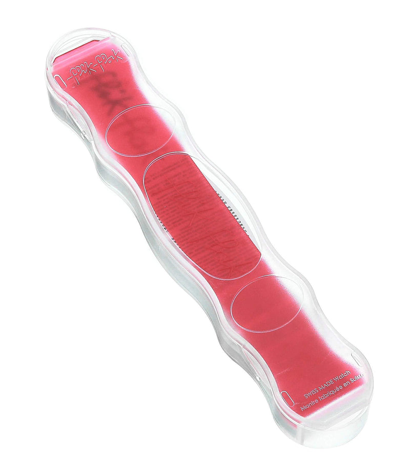 Flik Flak Kids' Color Explosion Quartz Polyester Strap, Red, 14 Casual Watch (Model: ZFBNP117)