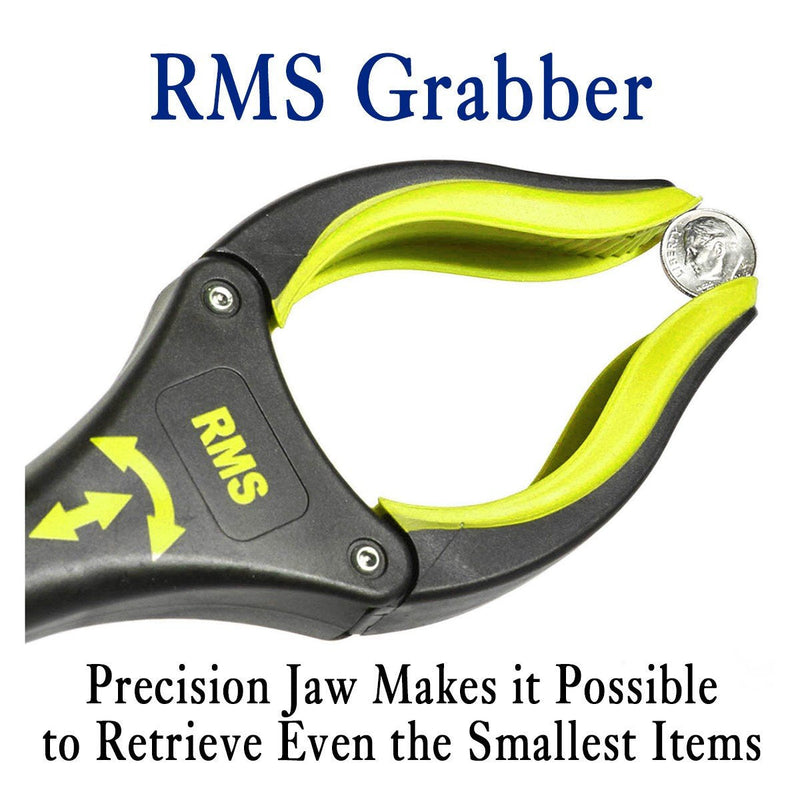 2-Pack 32 Inch and 19 Inch Grabber Reacher with Rotating Jaw - Mobility Aid Reaching Assist Tool