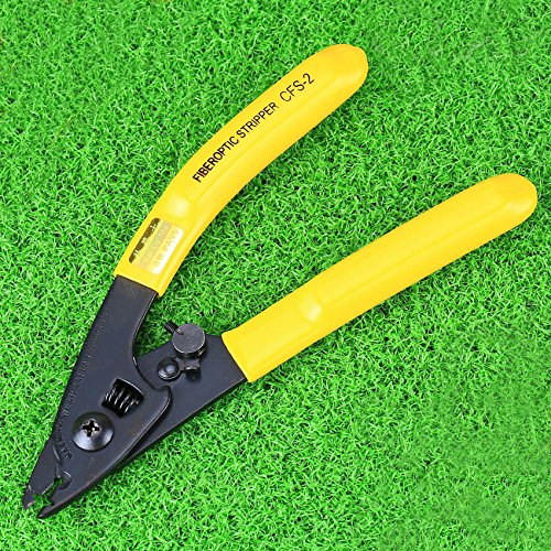 Optic Fiber Cable Cutter Stripper Scissors for Fiber Optic Kevlar Shears with Double Hole Pliers