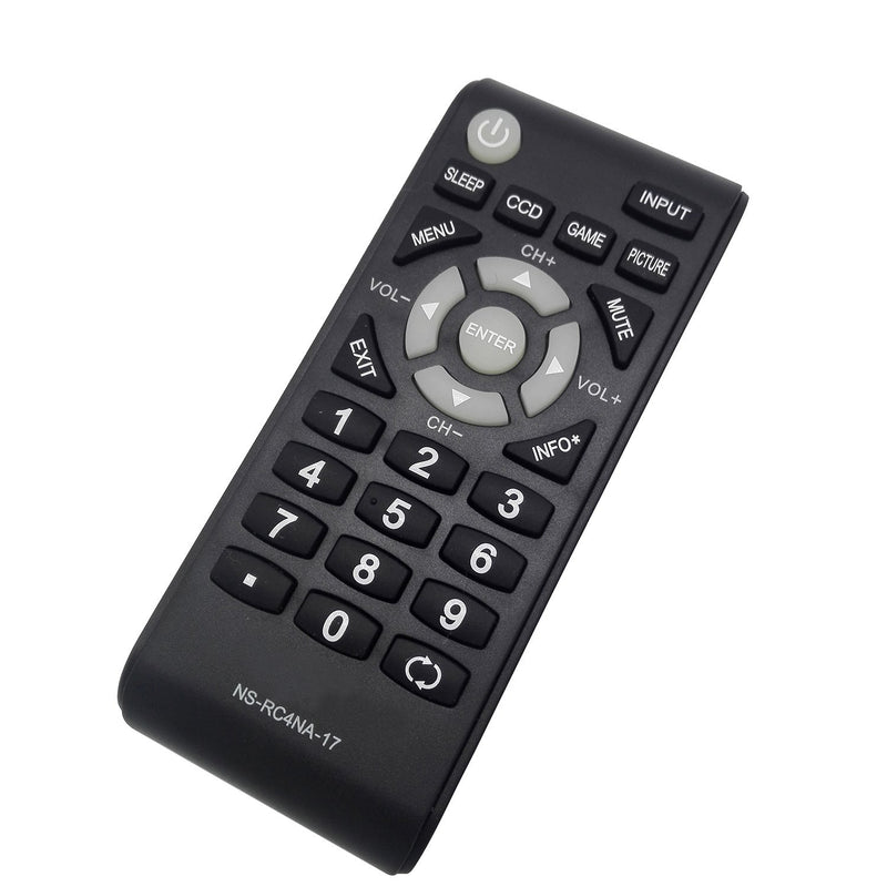 New Remote NS-RC4NA-17 fit for Insignia HD TV NS-24D510MX17 NS-24D510NA17 NS-32D310MX17 NS-32D310NA17 NS-39D310NA17 NS-40D510MX17 NS-40D510NA17 NS-48D510NA17 NS-50D510MX17 NS-50D510NA17 NS-55D510MX17