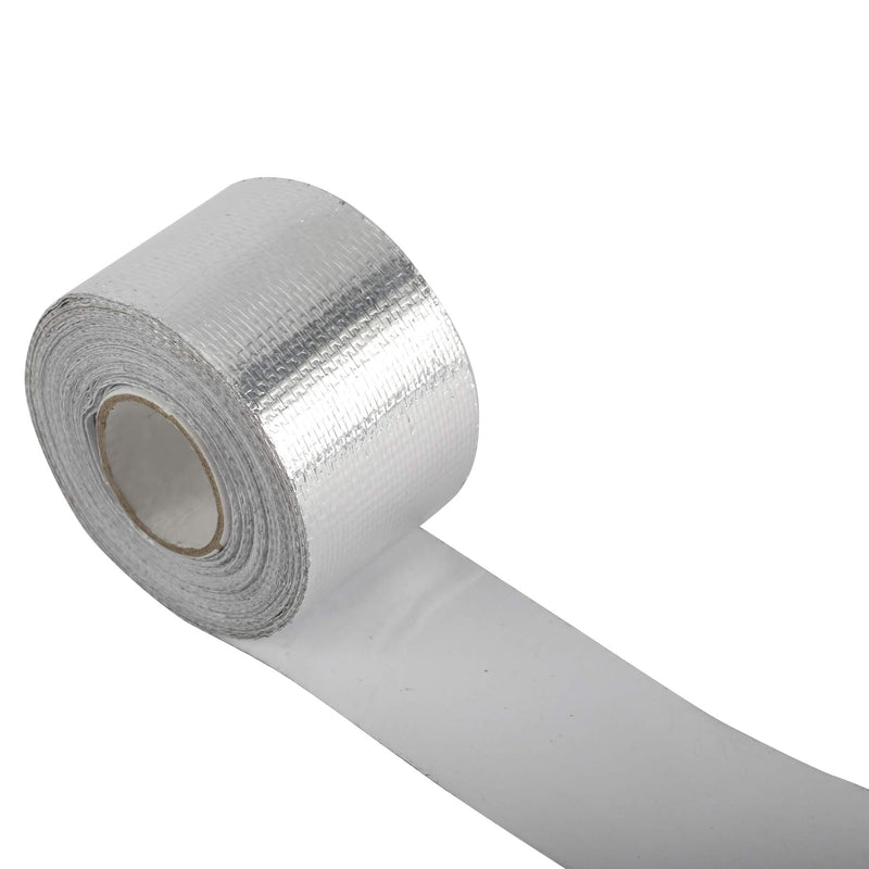 AuInn Self-Adhesive Heat Reflective Heat Resistant High Temperature Tape Aluminum Foil Heat Shielding Foil Tape (1.5 Inch × 14.76FT) 1.5 Inch × 14.76FT