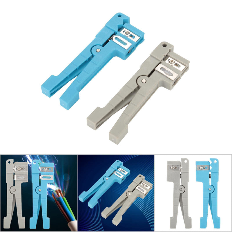 Fiber Optic Jacket Stripper Coaxial Cable Stripping Cutter Tool Cable Cutter Crimper 45-163 + 45-162 45-162+45-163
