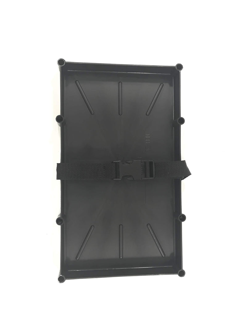 TH Marine Narrow 31 Series Battery Tray Narrow 24 Series Battery Tray, Black