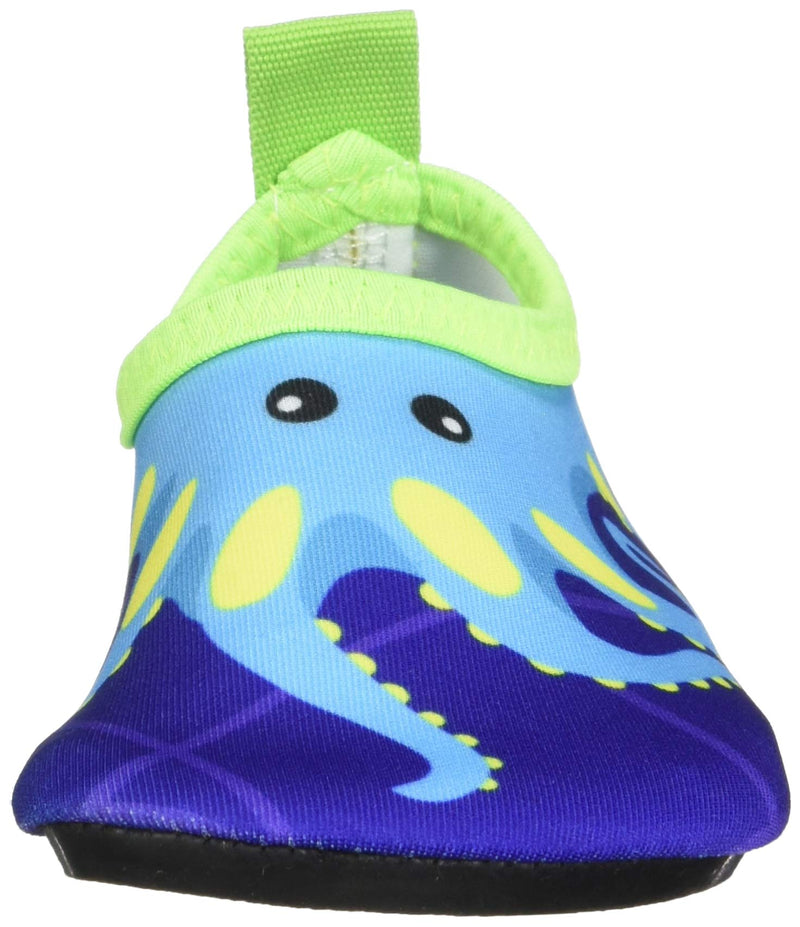 Bigib Toddler Kids Swim Water Shoes Quick Dry Non-Slip Water Skin Barefoot Sports Shoes AquaÂ Socks for BoysÂ GirlsÂ Toddler 3 Infant Blue Octopus