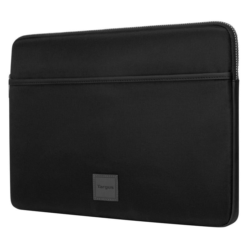 Targus Urban Laptop Sleeve, Weather-Resistant College School Bag, Protective Sleeve for 15.6-Inch Laptop, Black (TBS933GL)